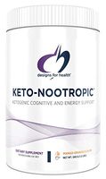 Designs for Health Keto-Nootropic - Exogenous Ketones Powder with Ginseng for Energy + Cognition (30 Servings / 540g)