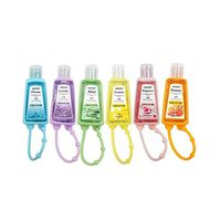 ForHe Hand Sanitizer, Cute Cartoon Bear SiliconeMini Hand Wash Cleaner Soap Wipes - Fruit-Scented - Travel Bulk Size