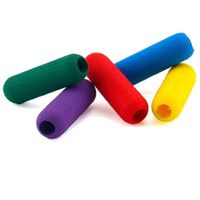 Pencil Grip The Classics Foam Grip Ergonomic Writing Aid, For Right or Left Handed Users, Assorted Colors, Pack of 200 (TPG-164)