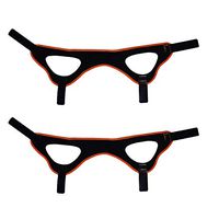 Anti Snoring Devices Chin Strap - Advanced Solution Stop Snore Sleep-Stop Sleep Aid,Effectively Relieve Discomfort, Aid Jaw Reduces and Prevents Snoring, (2 Pieces),Black,Orangeedge