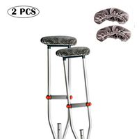 Crutch Underarm Pads Covers - Universal Breathable Walking Stick Top Cushion Filler, Walker Support Forearm Handle Pillow Covers (2PCS)