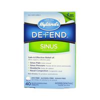 Hyland's Defend Sinus - 40 Quick-DissolvingTablets
