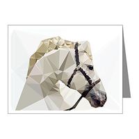 Note Card Triangle Horse