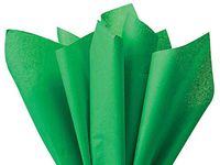 Kelly Green Tissue Paper 15 Inch X 20 Inch Sheets - 100 Sheet Pack