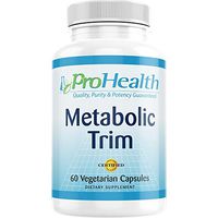 ProHealth Metabolic Trim with Chromium, Meratrim and Capsimax - (Weight Management Formula) - (60 Veggie Capsules)