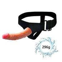 7.87IN Safe Soft Small Mini Underwear Waterproof Strápòn for Women Smooth Hòllow Ultra Elastic Harness Strap On for Men Men's Realistic Strapless happyToy Flesh