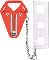 Portable Door Lock Travel Lock AirBNB Door Locks Safety Lock for Travel Hotel Home Apartment School Lockdown - Door Stopper Security for Apartment and Home Living Door Jammer