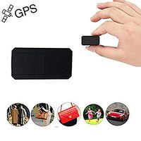 Hangang GPS,Mini GPS Car Tracker Anti Thief Real Time GPS Tracker Portable GPS Tracking Anti Loss GPS Locator Long Standby Time 200h for Purse Bag Wallet Bags Kids for iOS and Andriod