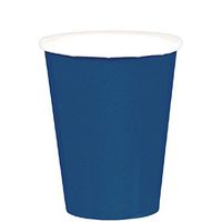 Navy Blue Paper Cups | 9 oz. | Pack of 20 | Party Supply