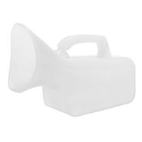Female Urinal, Urinal for Women Allows to Pee Standing Up, Female Urination Device, Female Portable Pee Bottles 800ML for Hospital Camping Car Travel (White)