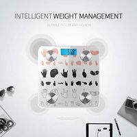 Bluetooth Electronic Weight Scale Cartoon Funny Chilelike Fruit Panda Scale for Weighing People Body Fat Composition Monitor Analyzer with Smartphone App for Body Management-396 Lbs