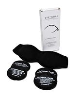 Neoprene Hot Cold Compress for Eyes - EyeWrap by FaceWrap System - Ice Packs for Swelling, Dry Eye, Puffy Eyes