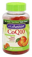 Vitafusion CoQ10 Heart Support Pleasant Peach - 200 mg - 60 Gummies