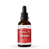 Secrets Of The Tribe - Herbal Fe, Herbal Supplement Blend Drops Alcohol-Free Liquid Extract. Iron Rich Formula (2 Fl Oz)