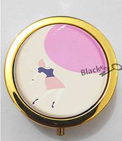 BlackKey Bubble Gum Bubblegum 3-Compartment Decorative Pocket Gift Box Case Organizer for Pill, Color 2 -905