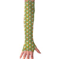FRS Ltd Unisex Cooling Arm Sleeves Beer St. Patricks Day Anti-uv Sun Protection Perfect for Driving Fingerless Breathable Gloves (1 Pair)