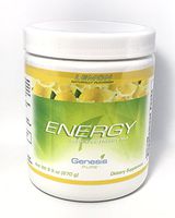 Genesis Pure Energy tub with Wheat Grass Lemon Blast Sugar-Free Powder Mix Dietary Supplement Sports Drink in TUB