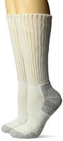Dr. Scholl's Women's Plus Advanced Relief Diabetic & Ciculatory Crew Socks (2 Pack), White, Shoe Size: 8-12