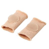Gel Toe Cap Corrector, Silicone Toe Relief Protector, Foot Pain Bunions Spacer Spreader, Toe Tubes Straightener, Cuttable Foot Pain Sleeves - Ingrown Toenails Corns Blisters Hammer Curved Claw Toes