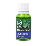 Frau Fowler eoBLENDS- BREATHE EASY Essential Oil Blend for Clearing, Revitalizing, Energizing 15ml