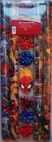 Marvel Ultimate Spiderman Avengers Assemble 4 Roll Christmas Gift Wrap 80 sq. ft.
