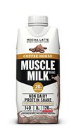 Muscle Milk Coffee House Protein Shake, Mocha Latte, 11 Fl Oz, 12 Pack