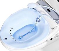 BATH STAR Hip Bath, Special for Pregnant Women, Anal Postoperative Care Basin, for Hemorrhoids and Perineum Treatment, Alleviate Vaginal or Anal Inflammation (Sky Blue)