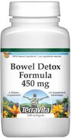 Bowel Detox Formula - Psyllium, Kelp and Chlorophyll - 450 mg (100 Capsules, ZIN: 512484)