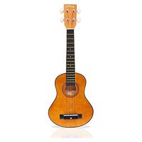 Pyle PUKT12BR Ukulele Tenor / Concert-Style Uke, 25'' inch, Beginner Kit, Includes Gig Bag, Pick, Pitch Pipe (Maple/Dark Brown Finish)
