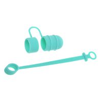 for Apple Pencil Cap Holder/Keeper and Cable Adapter Tether Replacement for iPad Pro Green