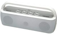 JENSEN SMPS-627-W Bluetooth Portable Wireless Stereo Speaker, White