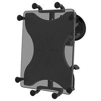 RAM MOUNTS (RAM-B-166-TAB6U Twist Lock Suction Cup Mount with Tab-Tite Holder for The Apple Ipad Air and Ipad Air 2 Without Case, Skin Or Sleeve
