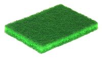 Disco Medium Duty Green Scouring Pad, 3.5 x 5 inch - 60 per case.