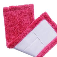 New 1pcs Absorbent Coral Microfiber Mop Head Cloth cover The Mop To Replace Cloth Household Cleaning Cloth