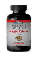 Tongkat ali Root Extract - Longjack Power Eurycoma Longifolia 2275mg - Testosterone Booster for Men Sex Drive (1 Bottle - 60 Tablets)