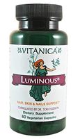 Vitanica, Luminous, Hair, Skin and Nail Support, Vegan, 60 Capsules