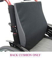 Karman Healthcare Cu-Ergo 16" X 17" Memory Foam Back Cushion | Water Resistant Upholstery | 2 inches Thick