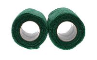Andover Flexible Sports Tape Wrap (2 Pack), Green, 3"