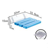 Shower seat,Folding seats Wall mount Anti-skidding Bath Change shoes Sit on a stool For adults Elderly Persons-D