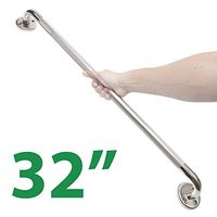 PCP Grab Bar Diamond Grip Security, Chrome, 32 Inch