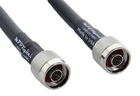 Times Microwave USA Made 45ft N Male to N Male LMR-400 Times Microwave Coax Antenna Cable