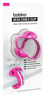 Bobino DECACFS Desk Cable Clip - Fuchsia