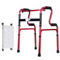 ZAIHW Heavy Duty Folding Walker, Bariatric Walker for Seniors Wide Walker Supports, Adjustable Height