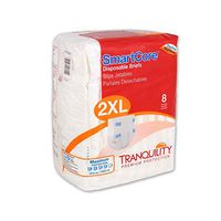 Tranquility SmartCore Breathable Briefs, XX-Large, Case/32 (4/8s)