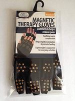 VitaZon Magnetic Therapy Gloves Compression Supports Joints Heal - Regular Size