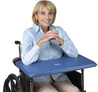 Skil-Care Softop Wheelchair Tray, 20"-22", Vinyl (Blue)