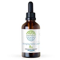 Stinging Nettle Leaf A120 Alcohol Herbal Extract Tincture,Organic Stinging Nettle (Urtica Dioica) Dried Leaf (4 fl oz)