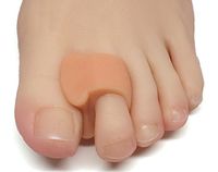 ZenToes Pack of 4 Toe Separators and Spreaders for Bunion, Overlapping Toes and Drift Pain (Biege)