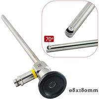 funwill 70°ø8x180mm Rigid Sinus Camera Connector Fit for Storz Stryker Olympus