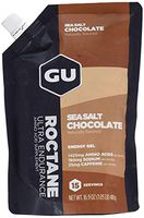 GU Energy Roctane Ultra Endurance Energy Gel, 15-Serving Pouch, Sea Salt Chocolate